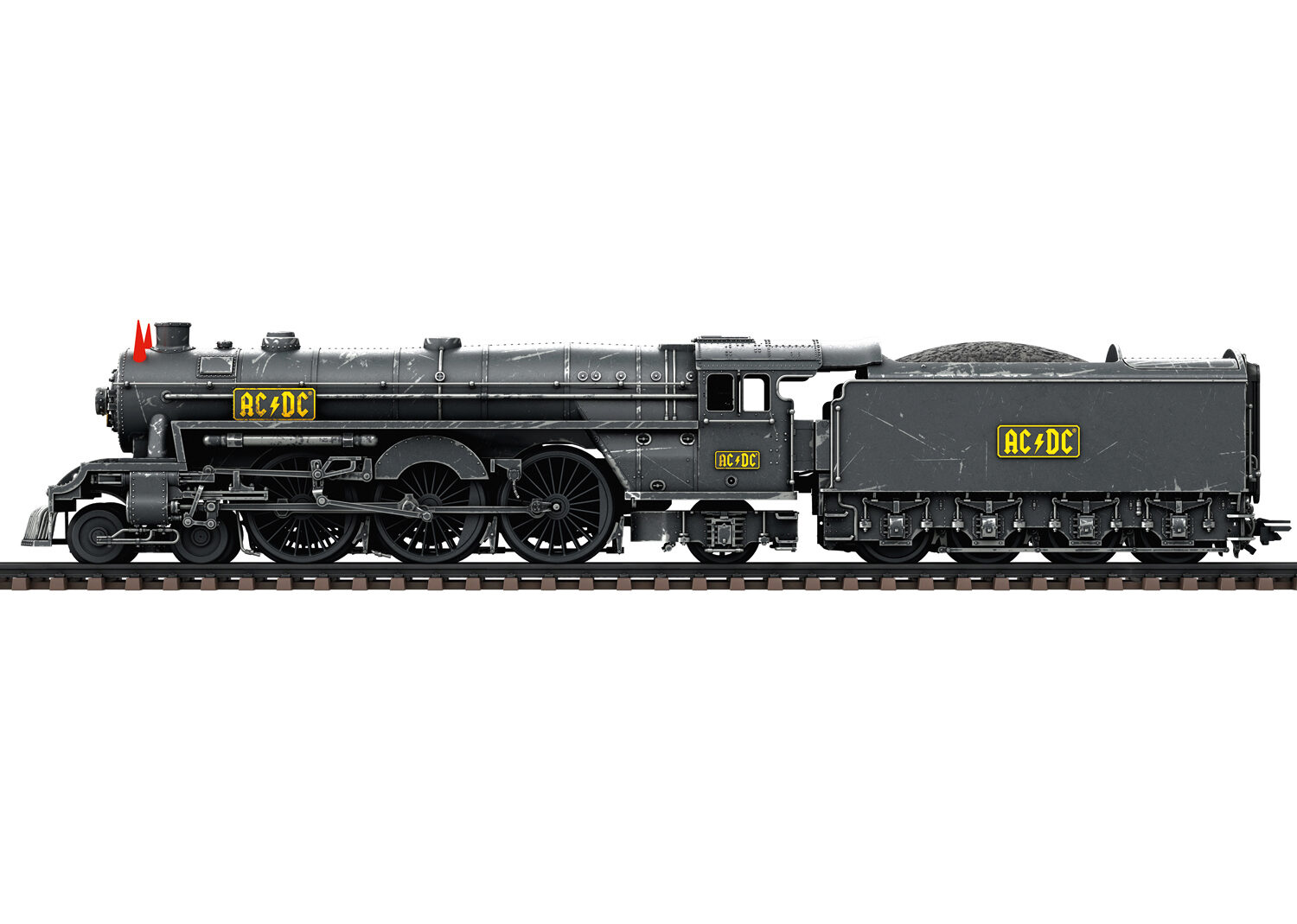 Trix 25492 AC/DC Schlepptender-Dampflokomotive "Black Ice"